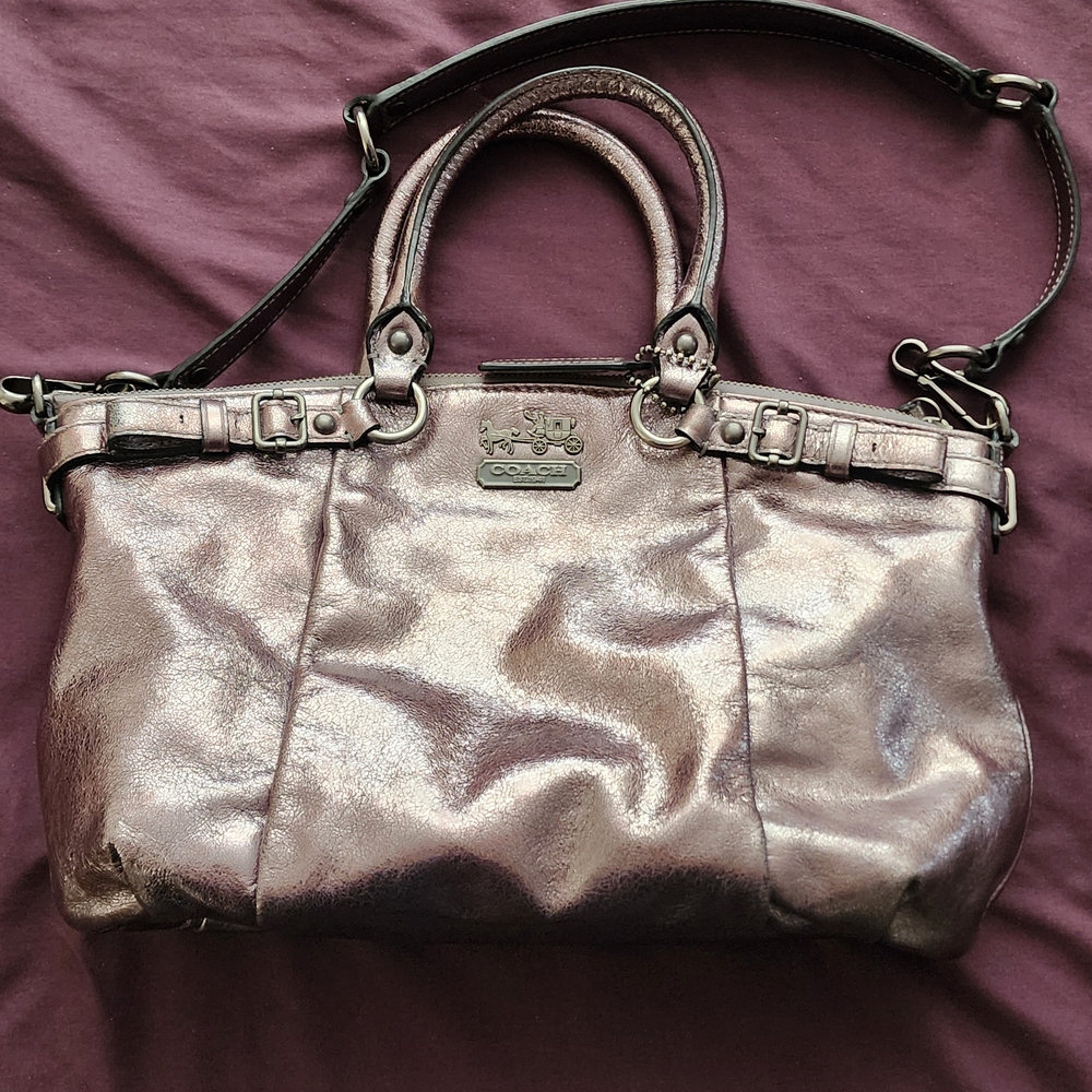 Coach Metallic Brown Women's Bag